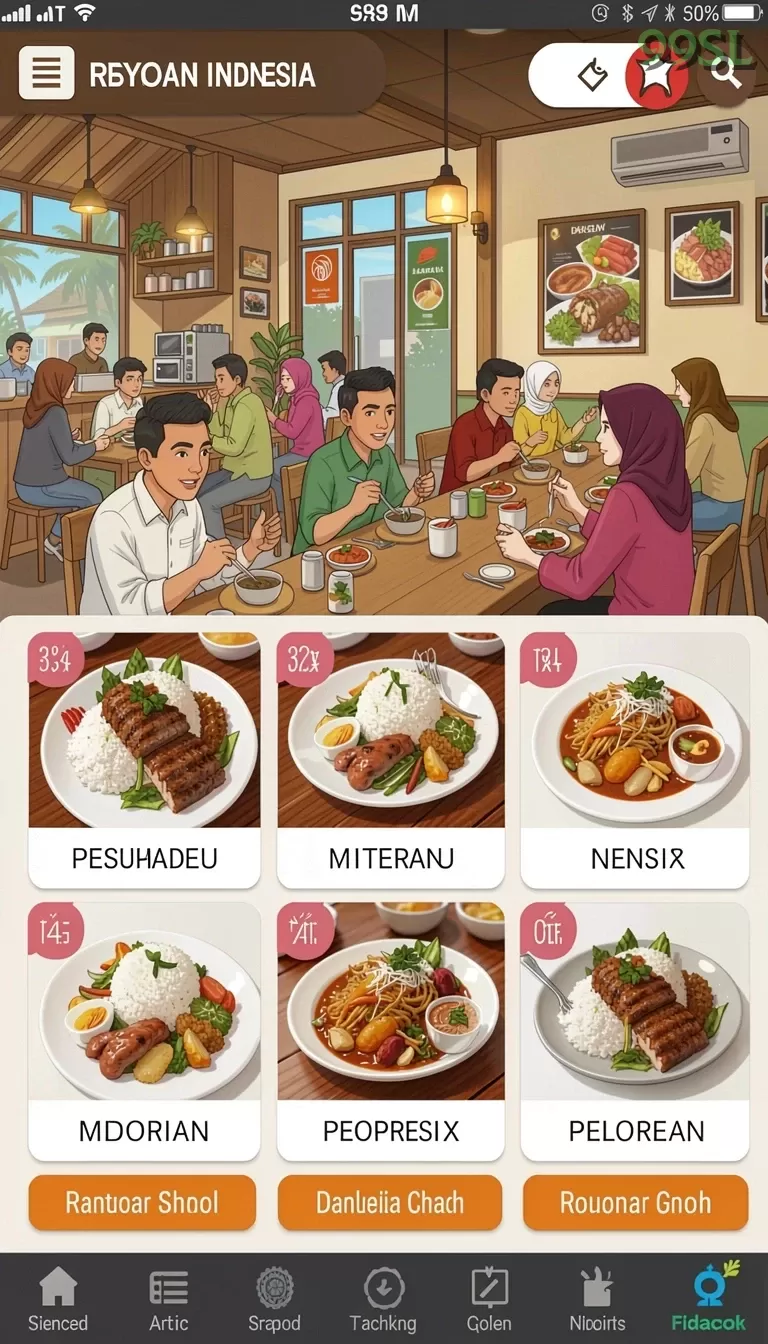 Cuplikan layar Y89 — pengaturan akun