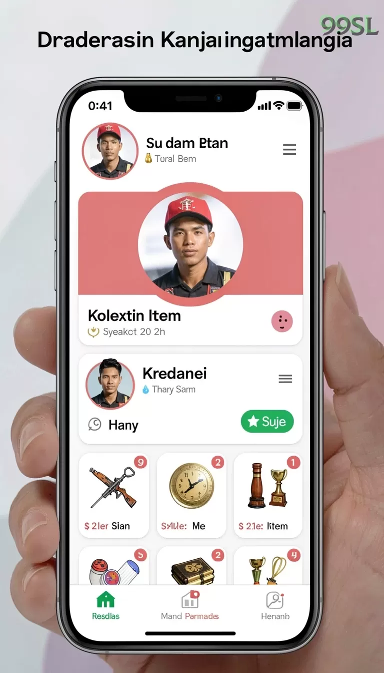 Cuplikan layar PARISBOLA — menu navigasi